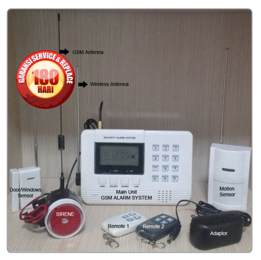 GSM ALARM SYSTEM